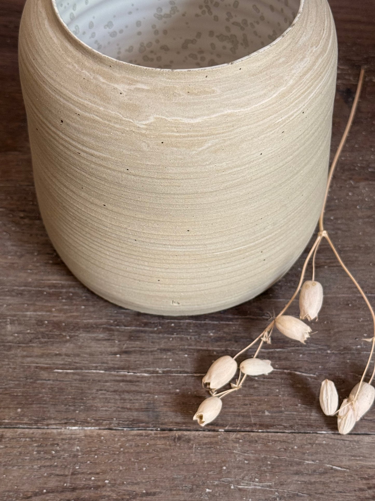 Vase fleur de sel