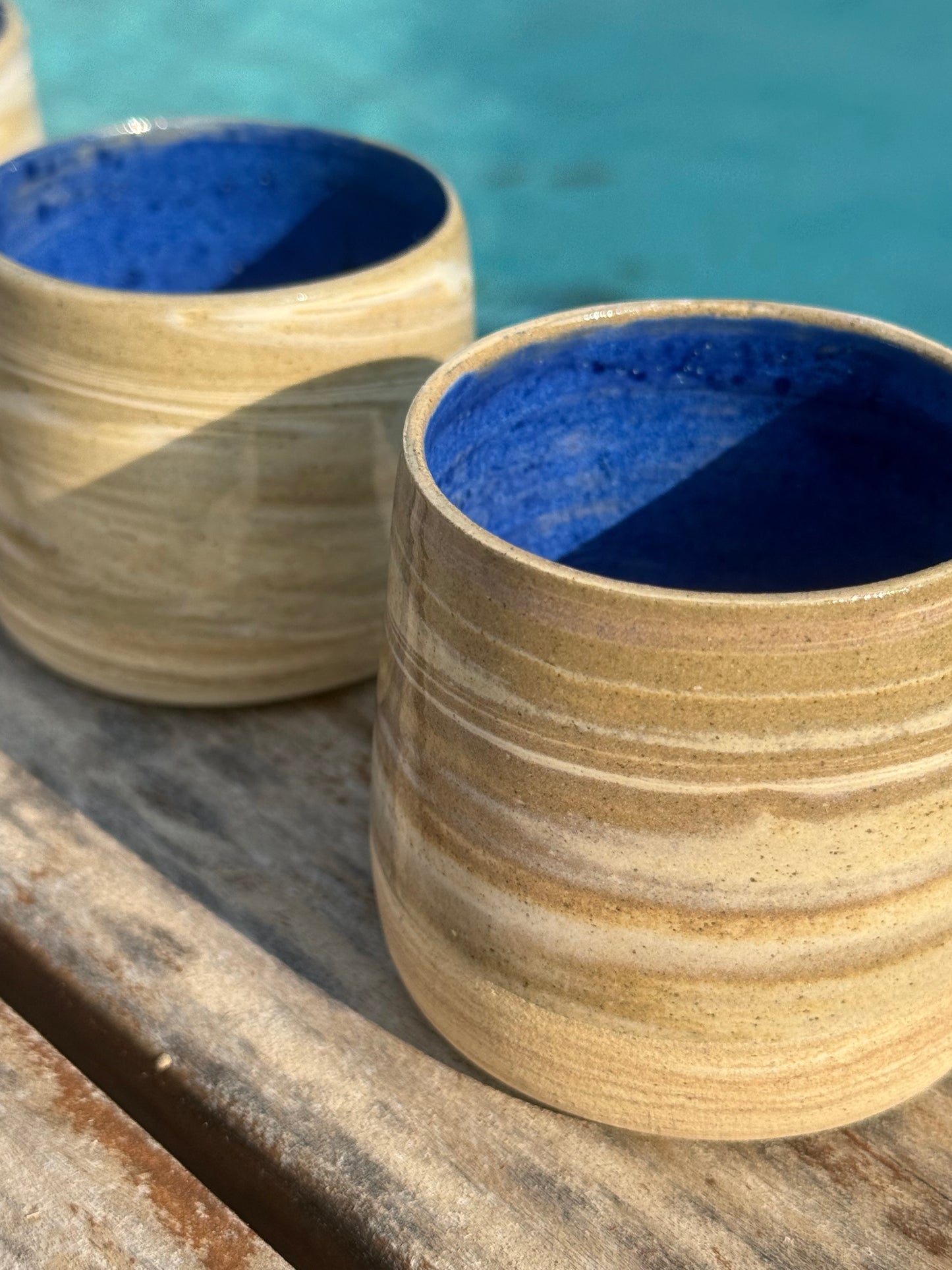 Tasse expresso terre melée